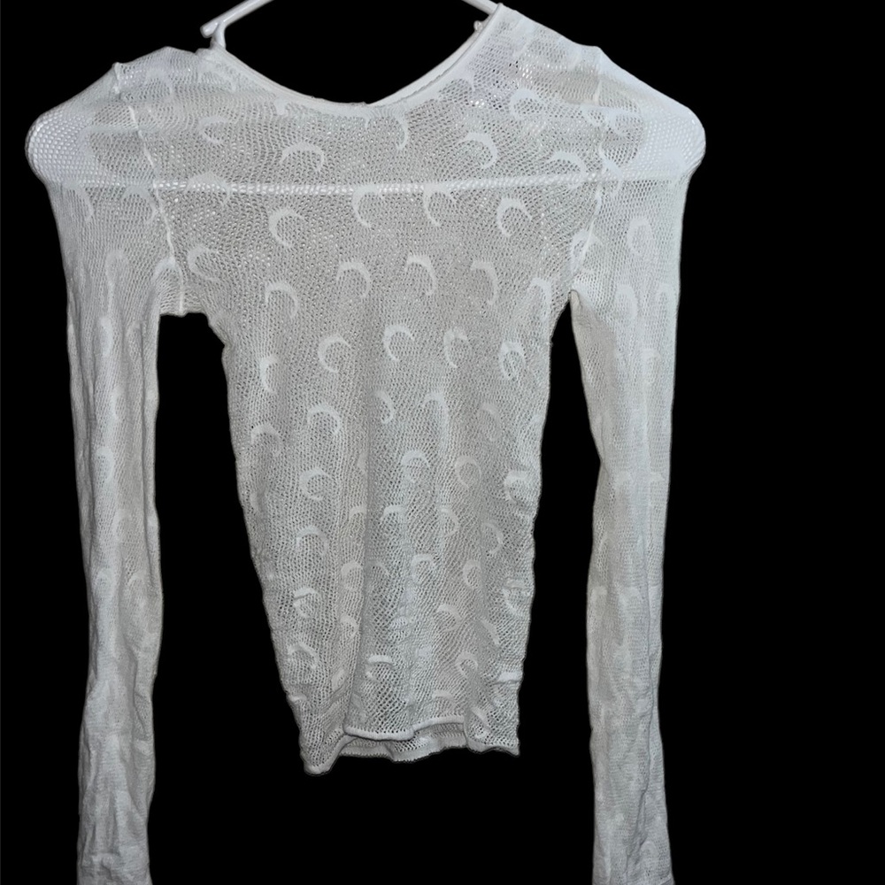 Marine serre mesh shirt